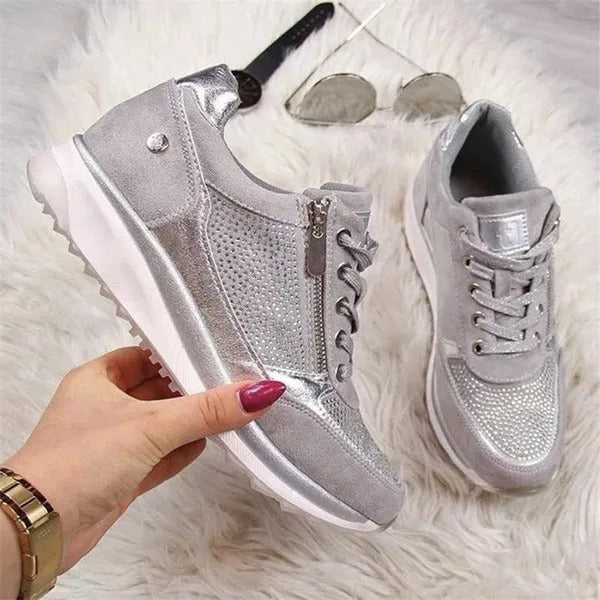 Gabri Zip-Up Orthopedic Sneakers
