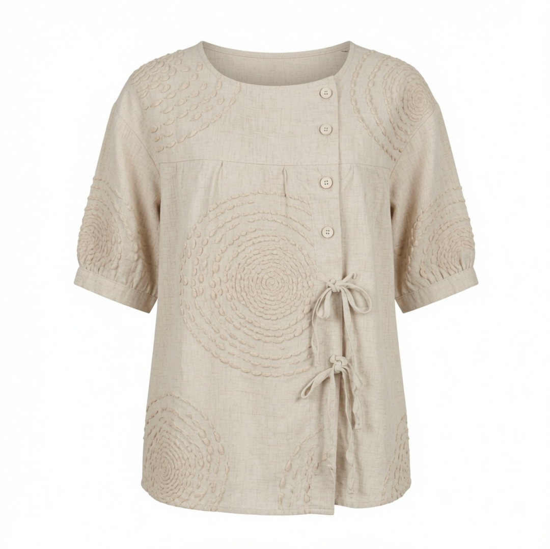 Mirabelle Embroidered Casual Top