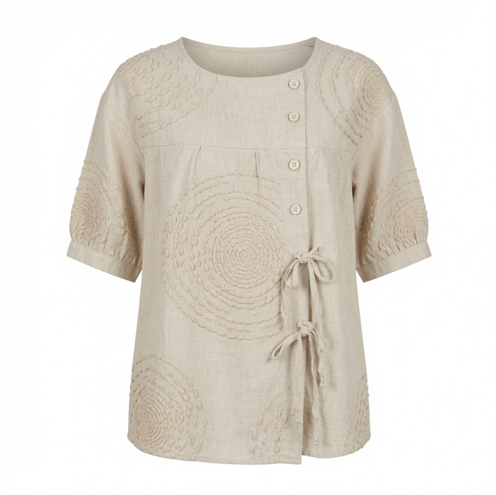 Mirabelle Embroidered Casual Top