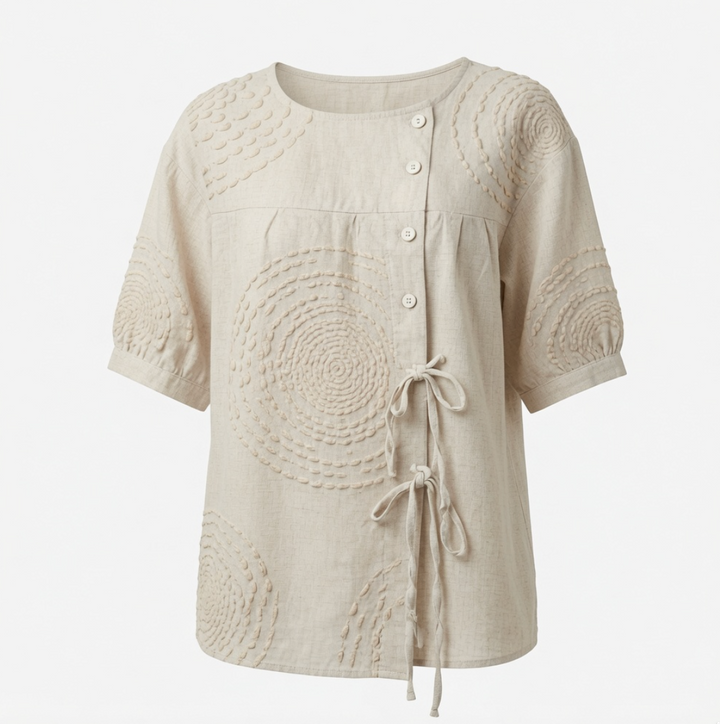 Mirabelle Embroidered Casual Top