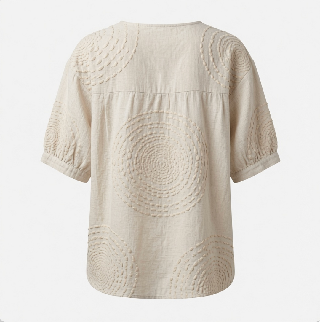 Mirabelle Embroidered Casual Top