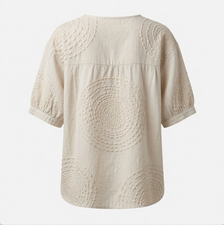 Mirabelle Embroidered Casual Top