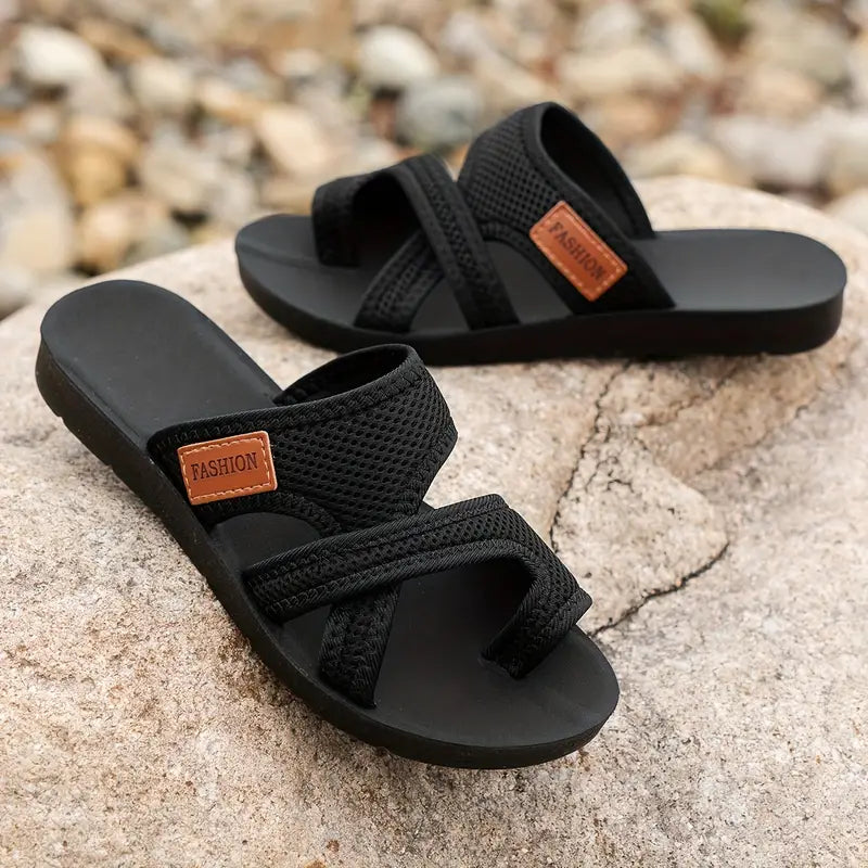 ALICIA™ COMFY MESH PEEP-TOE ORTHOPEDIC SANDALS