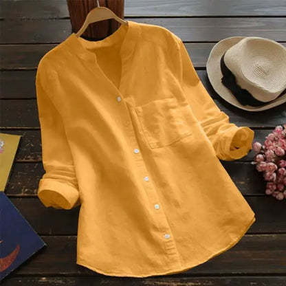 ALIRA™ CASUAL LINEN-COTTON LOOSE SUMMER SHIRT