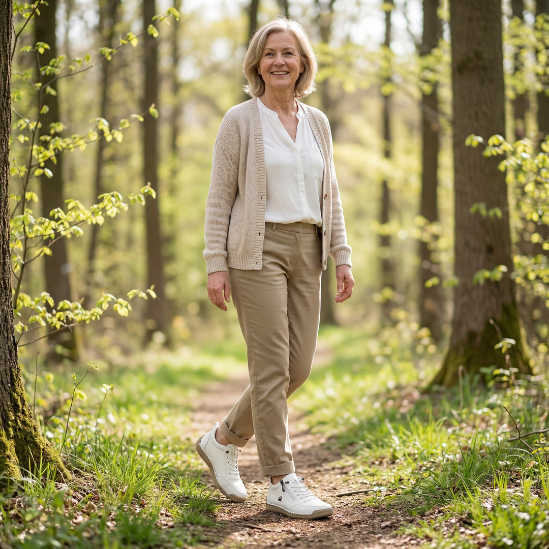 Soleil Orthopedic Comfort Zip Sneakers