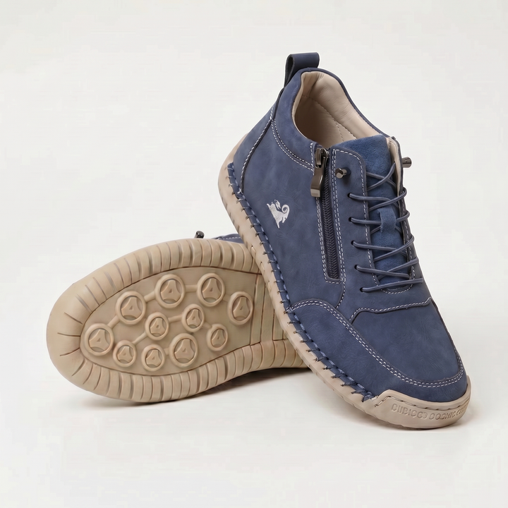 Soleil Orthopedic Comfort Zip Sneakers