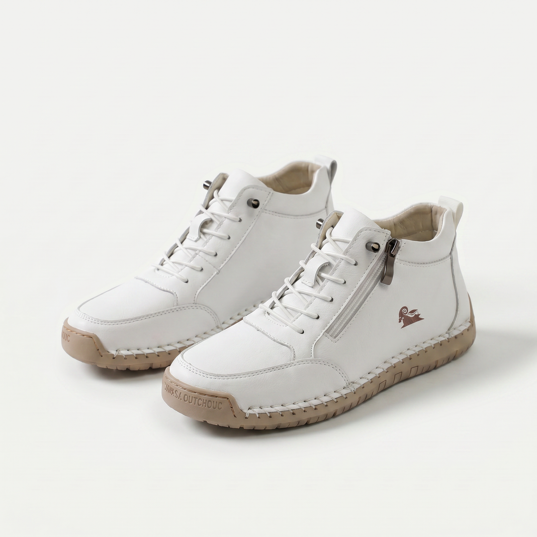 Soleil Orthopedic Comfort Zip Sneakers