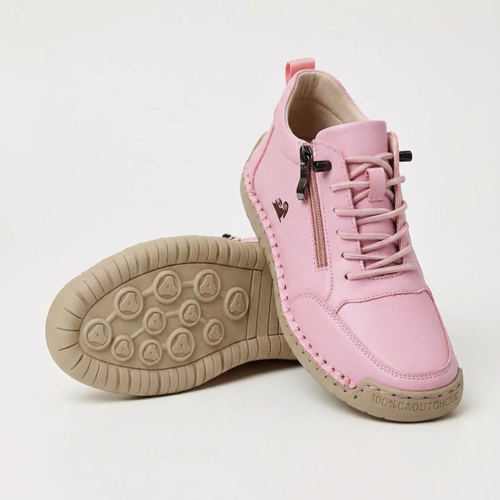 Soleil Orthopedic Comfort Zip Sneakers