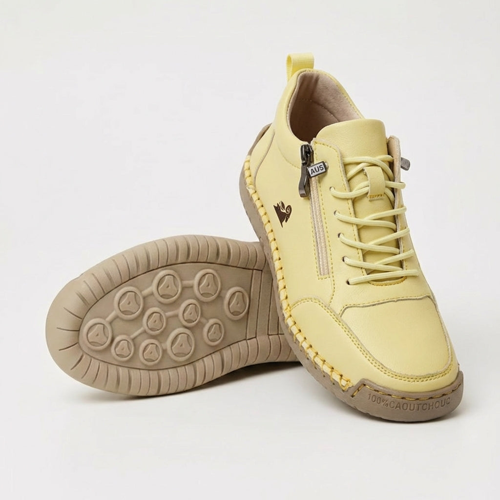 Soleil Orthopedic Comfort Zip Sneakers