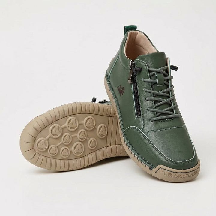 Soleil Orthopedic Comfort Zip Sneakers
