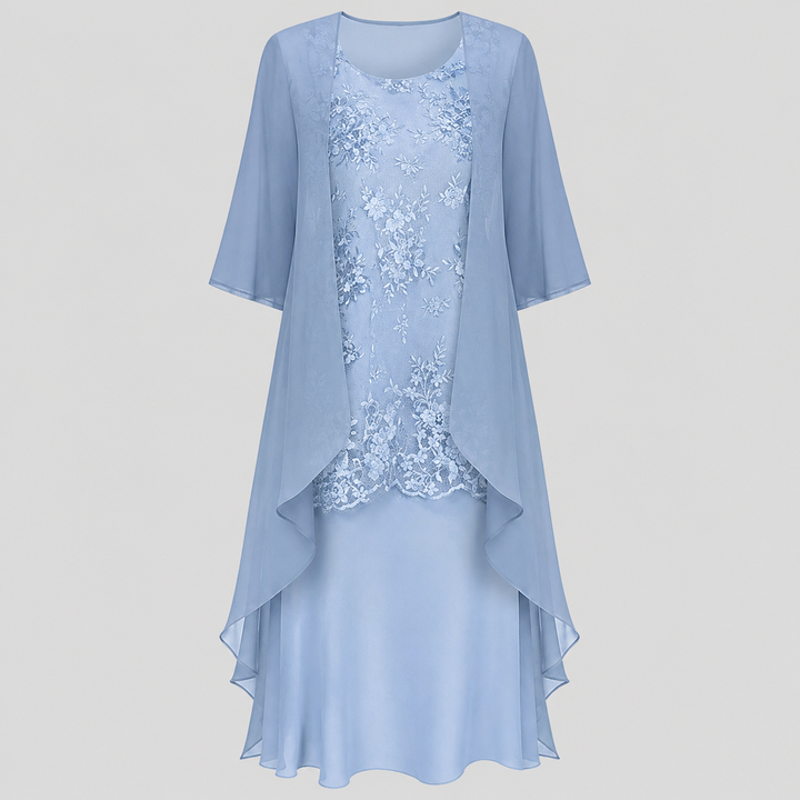 Lumi Chiffon Two-Piece Dress