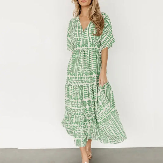 ADRIA™ CASUAL CHIC RETRO SUMMER DRESS