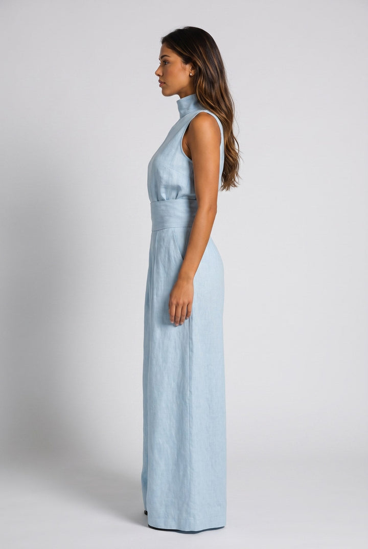 Aleia Linen Blend Two-Piece Set