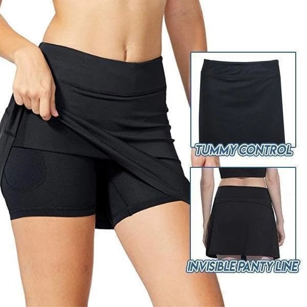 Indra Active Skort with Built-In Shorts