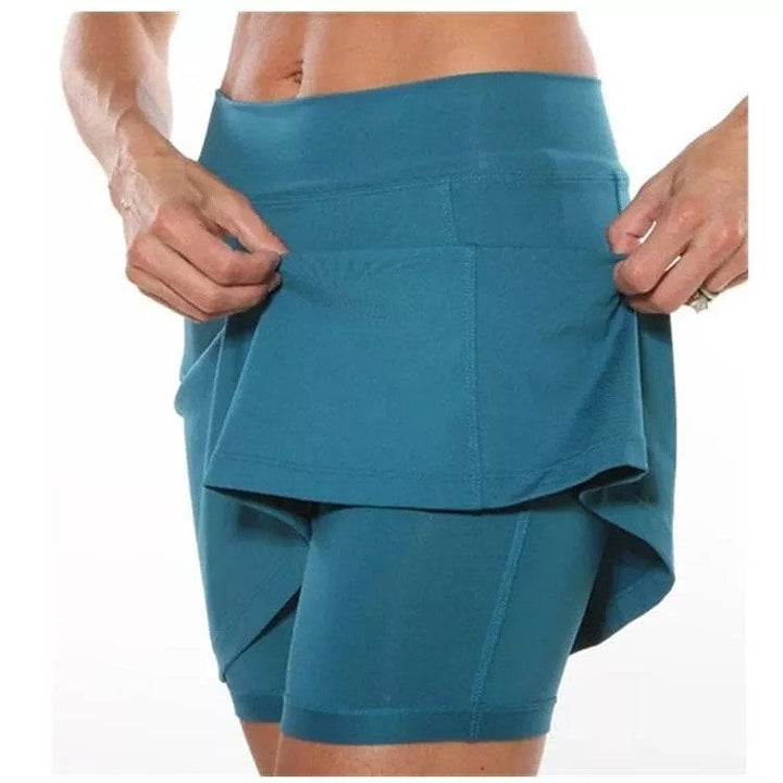 Indra Active Skort with Built-In Shorts