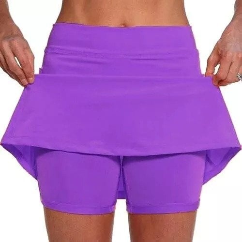 Indra Active Skort with Built-In Shorts