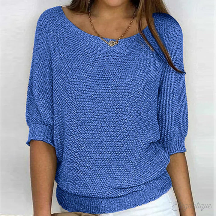 Georgia Relaxed Knit Top