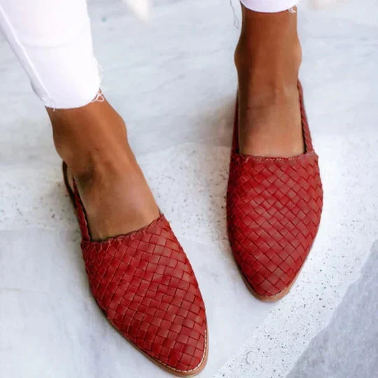 Lucy Versatile Braided Pointed Sandals